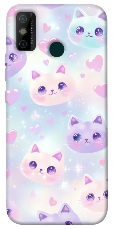 Чехол на TECNO Spark 6 Go Funny Kittens ver.4 фото 1 из 1
