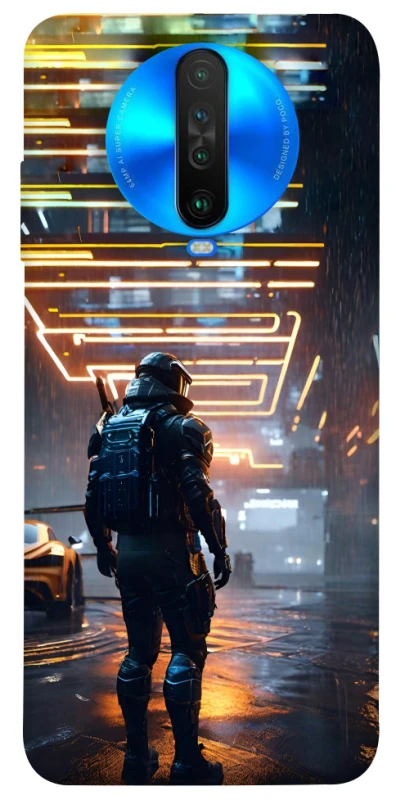 Чехол на Xiaomi Poco X2 Cyber character фото 1 из 1
