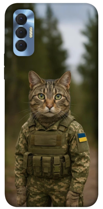 Чохол на TECNO Spark 8P Кіт захисник фото 1 з 1