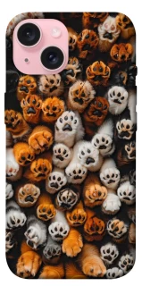 Чехол на Apple iPhone 15 (6.1") Сat paws фото 1 из 1