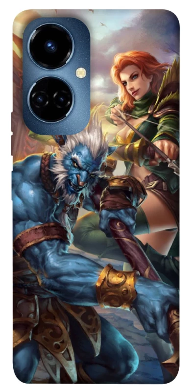 Чохол на TECNO Camon 19 Dota heroes фото 1 з 1