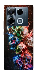Чохол на Infinix Note 40 Pro 4G Skulls фото 1 з 1