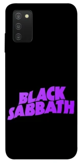 Чохол на Samsung Galaxy A03s Black Sabbath logo ver.1 фото 1 Чохол на Samsung Galaxy A03s Black Sabbath logo ver.1 фото 1 з 1
