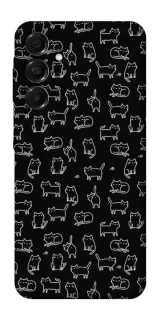 Чохол на Samsung Galaxy A17 4G/5G Black Cats фото 1 Чохол на Samsung Galaxy A17 4G/5G Black Cats фото 1 з 1