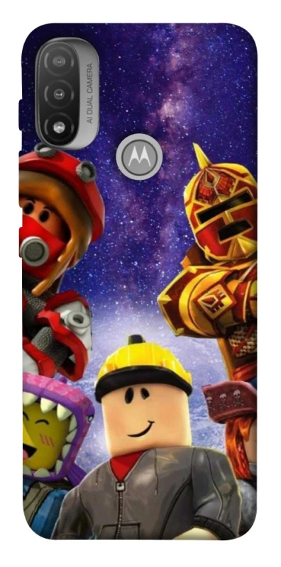 Чохол на Motorola Moto E20 Roblox galaxy warriors фото 1 з 1