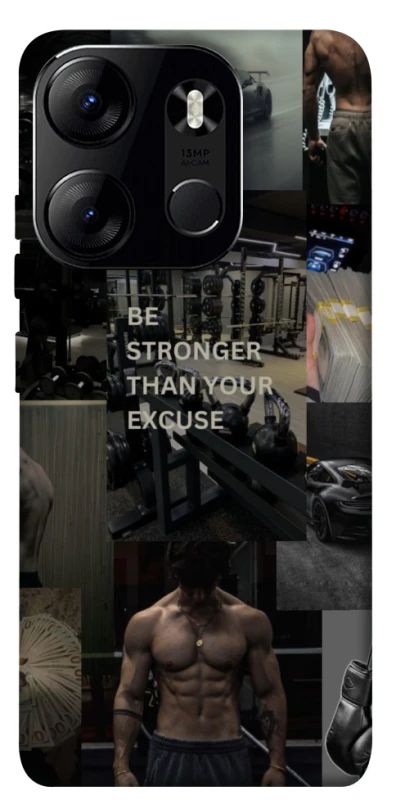 Чехол на Tecno Spark Go 2023 Be stronger фото 1 из 1