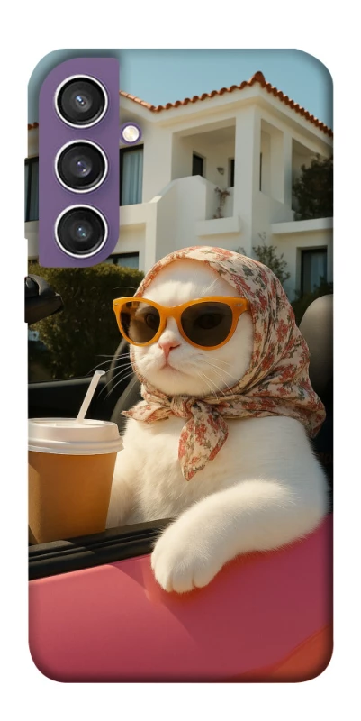 Чохол на Samsung Galaxy S23 FE Stylish Cat Cruise фото 1 з 1