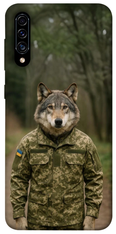 Чехол на Samsung Galaxy A50 (A505F) / A50s / A30s Волк защитник фото 1 из 1