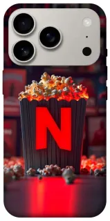 Чехол на Apple iPhone 18 Pro Netflix and popcorn фото 1 из 2