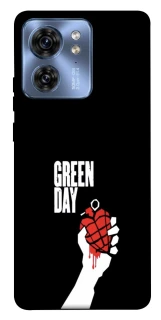Чехол на Motorola Edge 40 Green Day logo фото 1 Чехол на Motorola Edge 40 Green Day logo фото 1 из 1