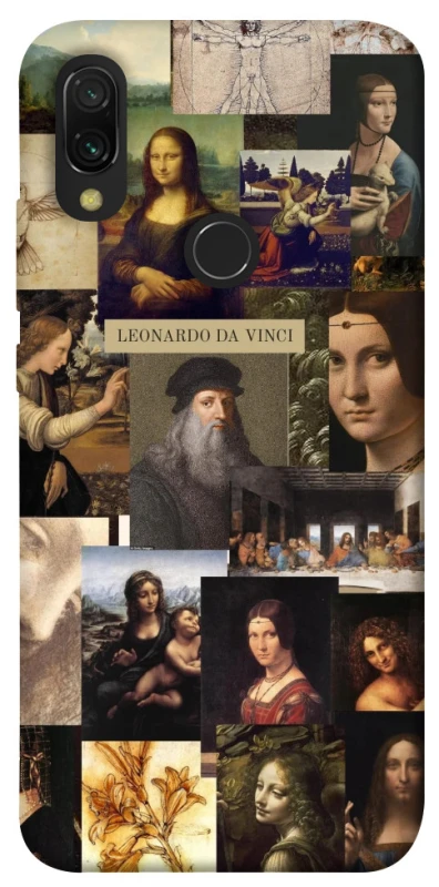 Чохол на Xiaomi Redmi 7 Leonardo da Vinci фото 1 з 1