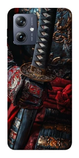 Чохол на Motorola Moto G54 samurai фото 1 Чохол на Motorola Moto G54 samurai фото 1 з 1
