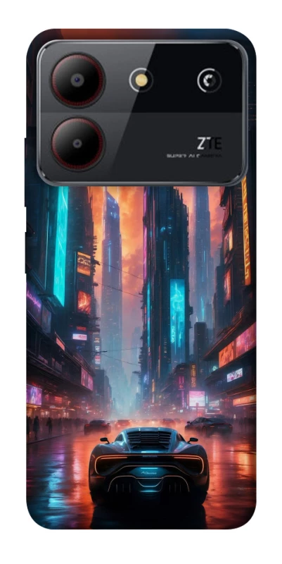 Чехол на ZTE Blade A54 4G Cyber city фото 1 из 1