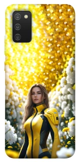 Чехол на Samsung Galaxy A02s Cyber space girl ver.2 фото 1 из 1