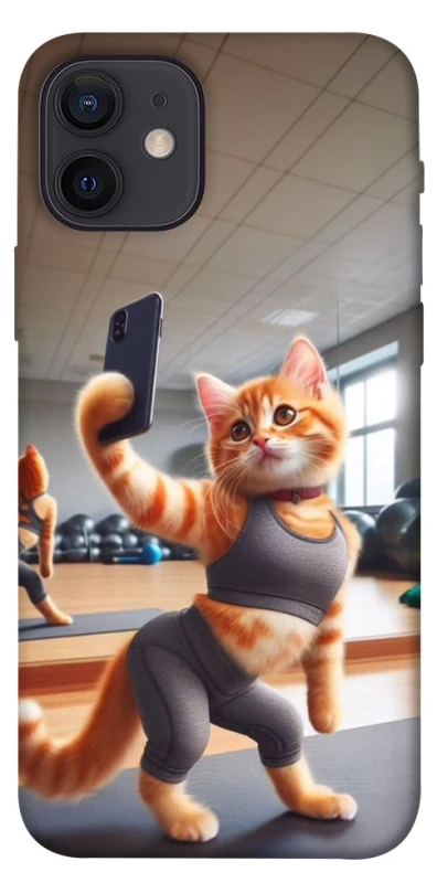 Чехол на Apple iPhone 12 (6.1") Кошечка фото 1 из 1