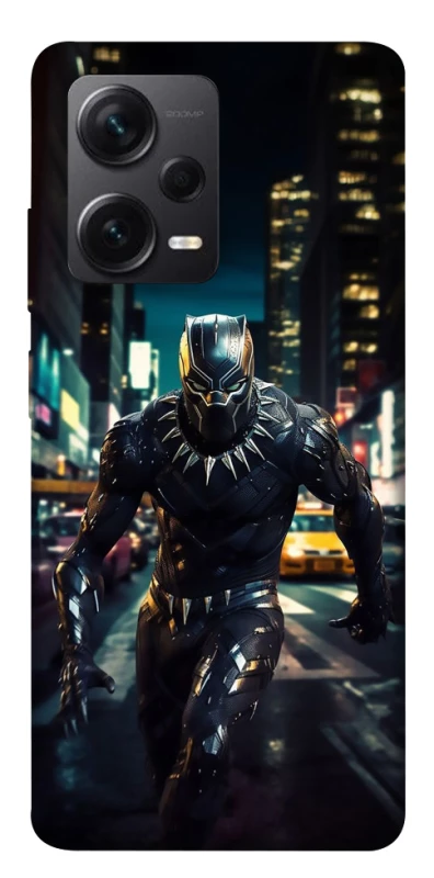 Чехол на Xiaomi Redmi Note 12 Pro+ 5G Black Panther фото 1 из 1