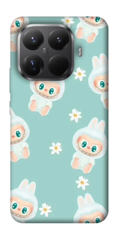 Чохол на Xiaomi 15T Pro Labubu Green фото 1 з 1