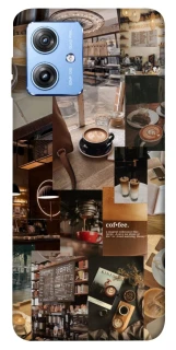 Чохол на Motorola Moto G84 Coffee collage ver.2 фото 1 з 1