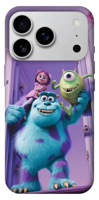 Чехол на Apple iPhone 18 Pro Max Monsters friends фото 1 из 1