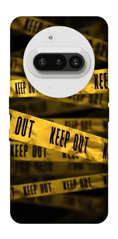 Чехол на Nothing Phone (3a) keep out фото 1 из 1