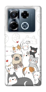 Чехол на Infinix Note 40 Pro 4G Funny Pets фото 1 из 1