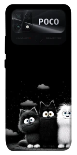 Чехол на Xiaomi Poco C40 Three Cats фото 1 из 1