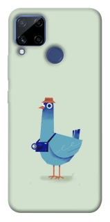 Чохол на Realme C15 Голуб-детектив фото 1 з 1