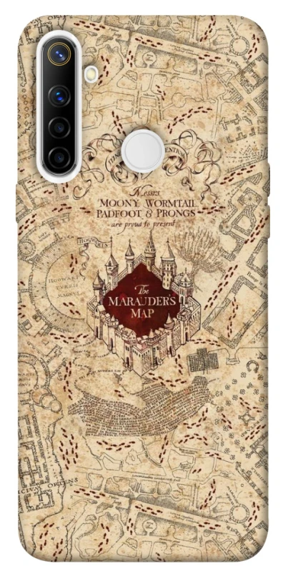 Чохол на Realme 6i Harry Potter Marauder's Map фото 1 з 1