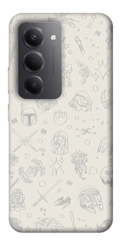 Чохол на Xiaomi Redmi 15 (EU) Star Wars background ver.1 фото 1 з 1