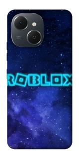 Чехол на TECNO Spark 40C Roblox Space Logo Blue фото 1 из 1