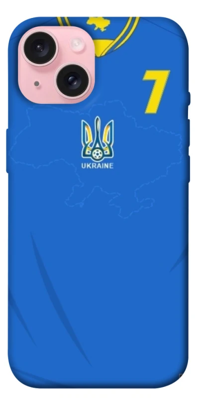 Чехол на Apple iPhone 15 (6.1") UA-Football ver.4 фото 1 из 1