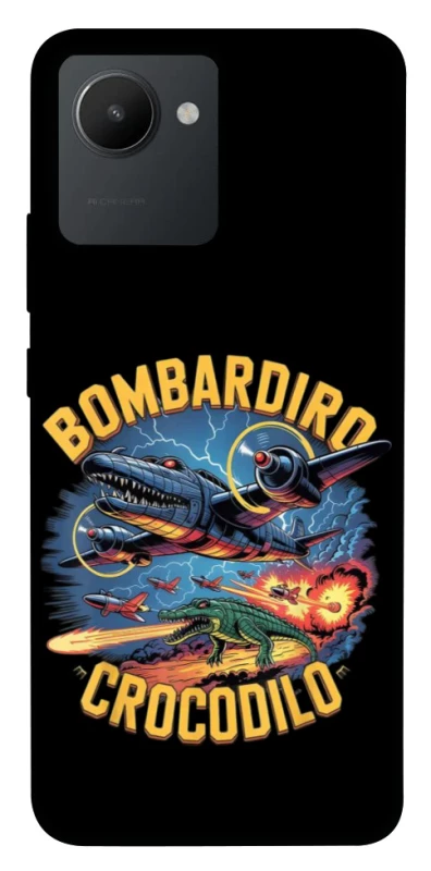 Чехол на Realme C30s Bombardino Crocodilo v2 фото 1 из 1