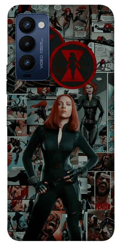 Чохол на TECNO Camon 18 Black Widow фото 1 з 1
