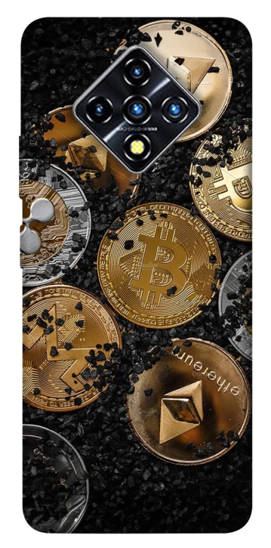 Чехол на Infinix Zero 8 Many coins v2 фото 1 из 1