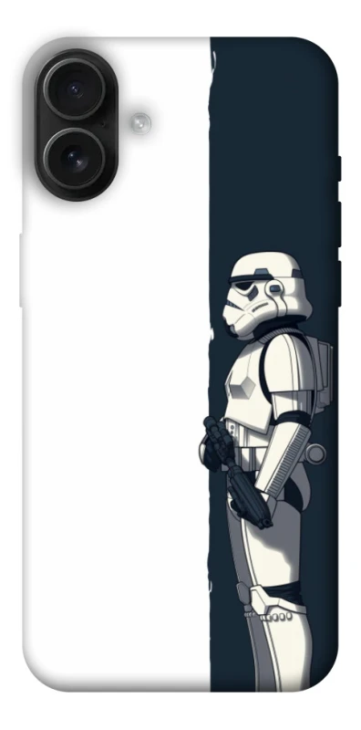 Чохол на Apple iPhone 16 Plus Star Wars stormtrooper фото 1 з 1