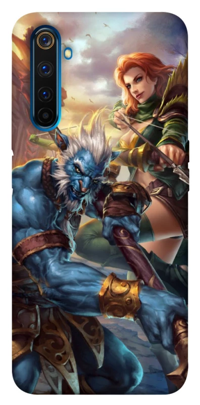 Чехол на Realme 6 Pro Dota heroes фото 1 из 1