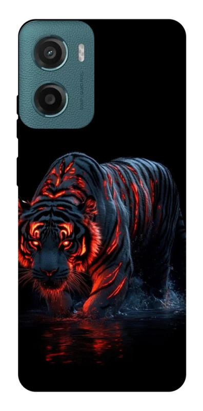 Чохол на Motorola Moto G06 fire tiger фото 1 з 1
