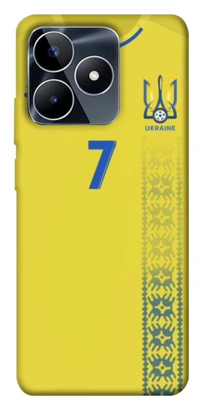 Чохол на Realme C53 UA-Football ver.3 фото 1 з 1
