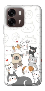 Чохол на Oppo A6 Funny Pets фото 1 з 2