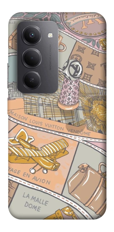 Чехол на Xiaomi Redmi 15 (Global) Fashion collage ver.2 фото 1 из 1