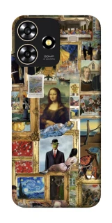 Чохол на ZTE Blade A73 4G Art collage ver.9 фото 1 з 1