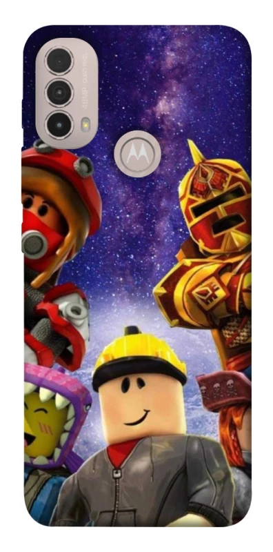 Чехол на Motorola Moto E40 Roblox galaxy warriors фото 1 из 1