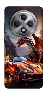 Чохол на Oppo Reno 12 F 4G Сar and dragon фото 1 з 1