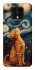 Чехол на TECNO Camon 16 SE van gogh cat фото 1 из 1