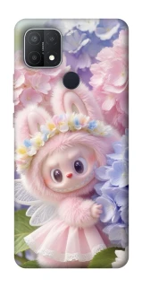 Чохол на Oppo A15s / A15 Labubu & Flowers ver.1 фото 1 з 1