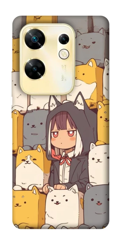Чехол на Infinix Zero 30 4G Like a cat фото 1 Чехол на Infinix Zero 30 4G Like a cat фото 1 из 1