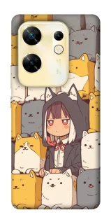 Чехол на Infinix Zero 30 4G Like a cat фото 1 Чехол на Infinix Zero 30 4G Like a cat фото 1 из 1