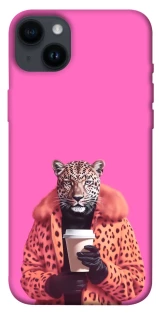Чехол на Apple iPhone 14 Plus (6.7") Леопард с кофе фото 1 из 1