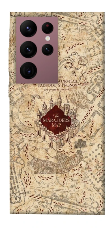 Чохол на Samsung Galaxy S22 Ultra Harry Potter Marauder's Map фото 1 з 1