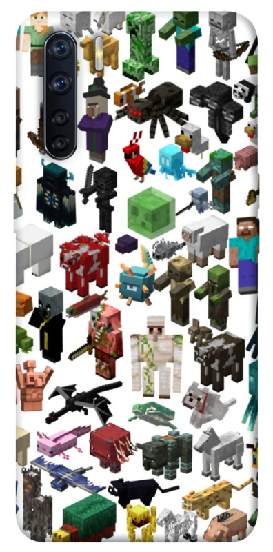 Чохол на Oppo A91 Minecraft v4 фото 1 з 1